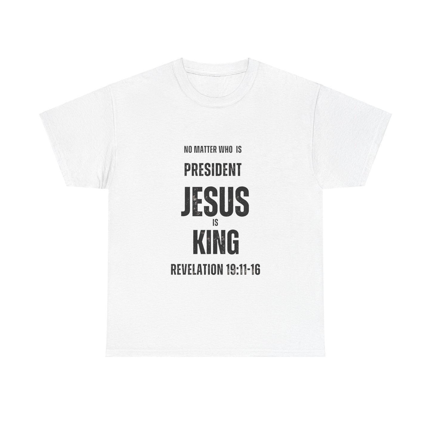 "Jesus is King" T-Shirt (Black)