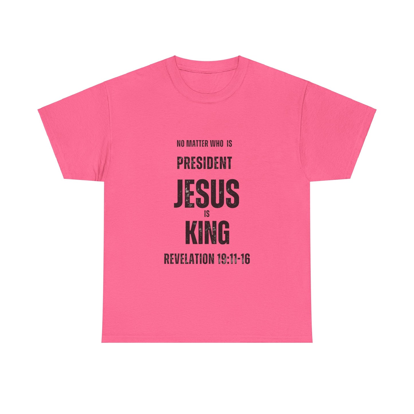 "Jesus is King" T-Shirt (Black)