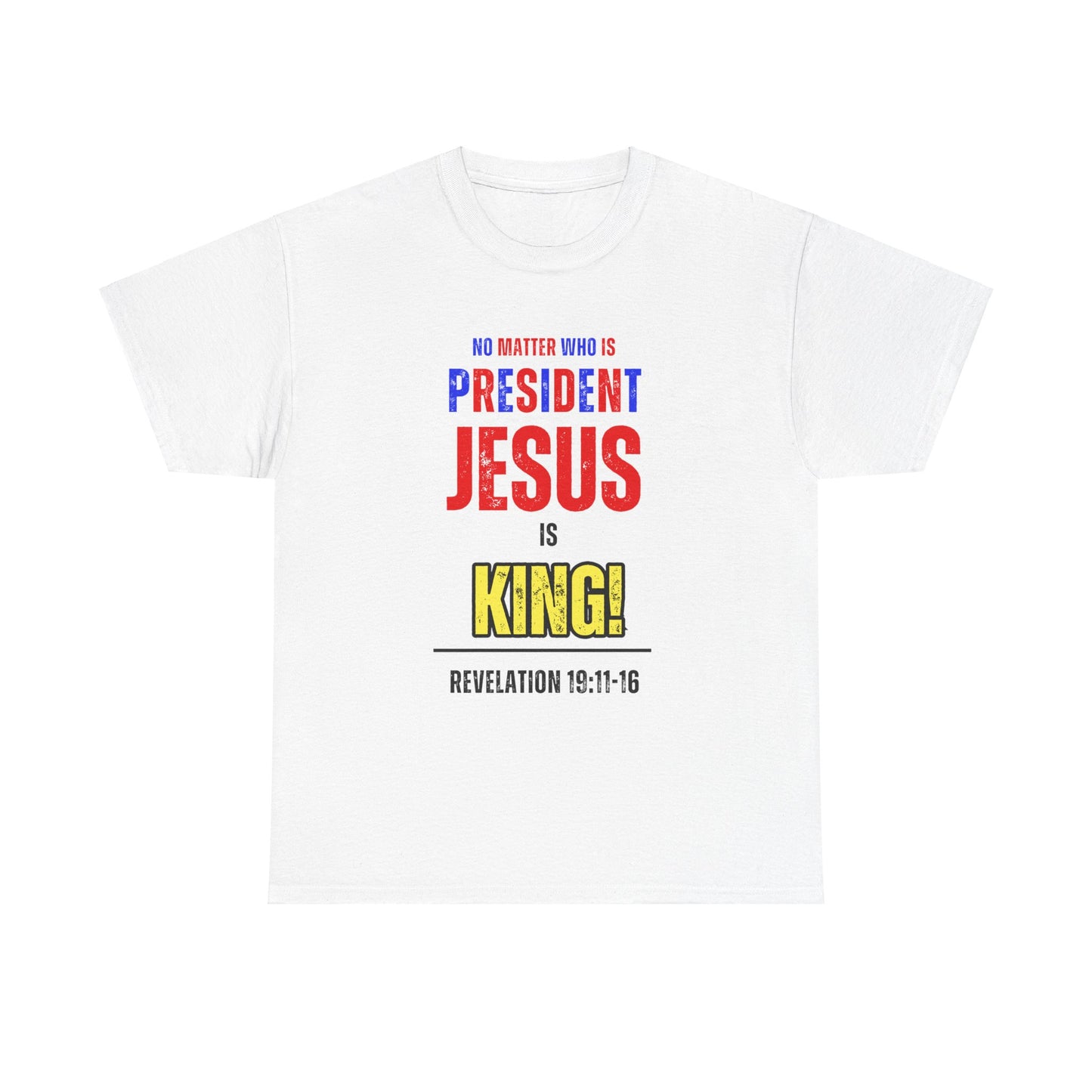 "Jesus is King" T-Shirt (Multi-Colored)