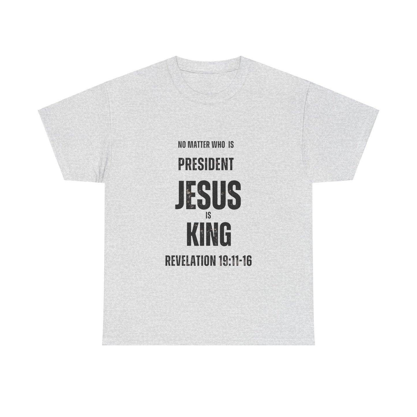 "Jesus is King" T-Shirt (Black)