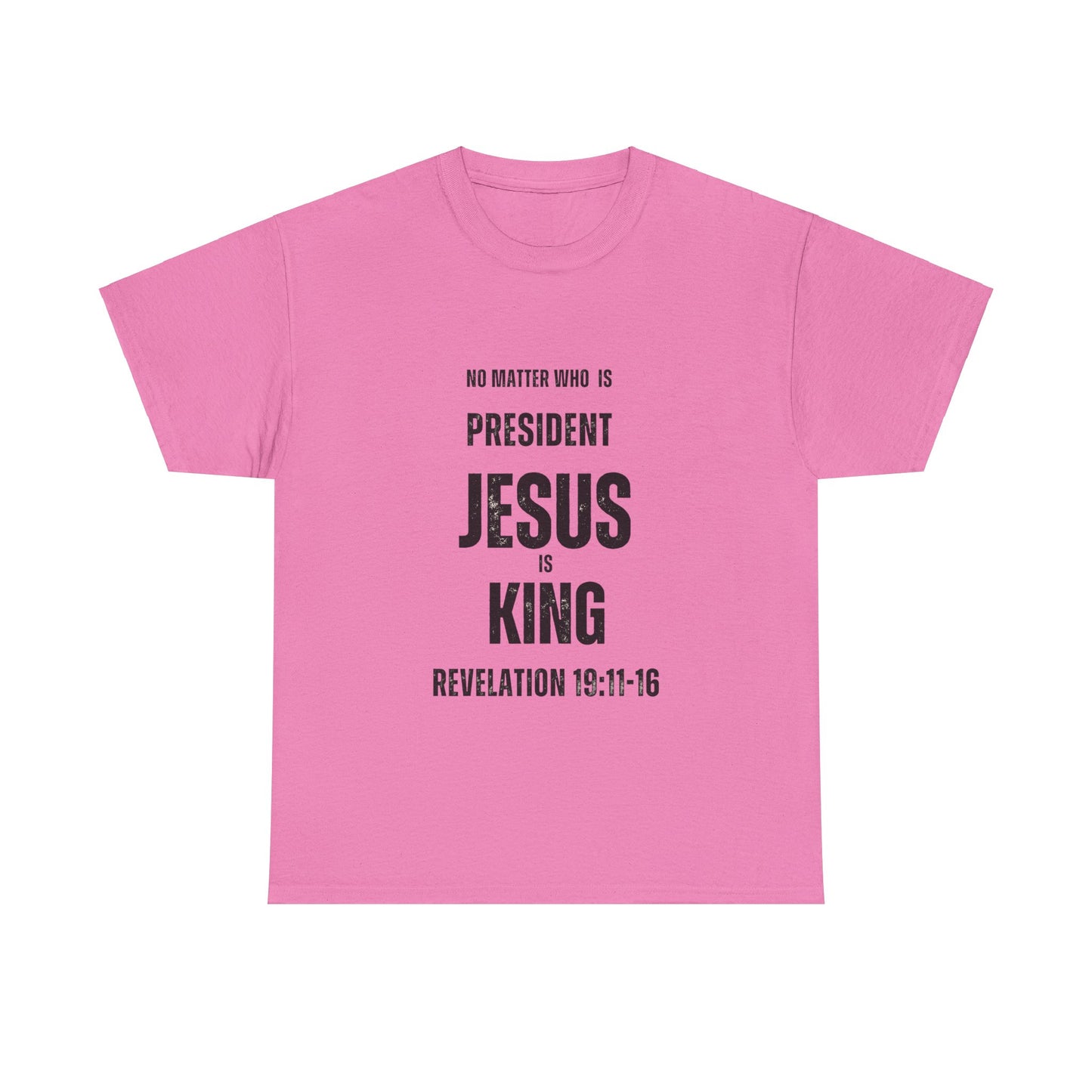 "Jesus is King" T-Shirt (Black)