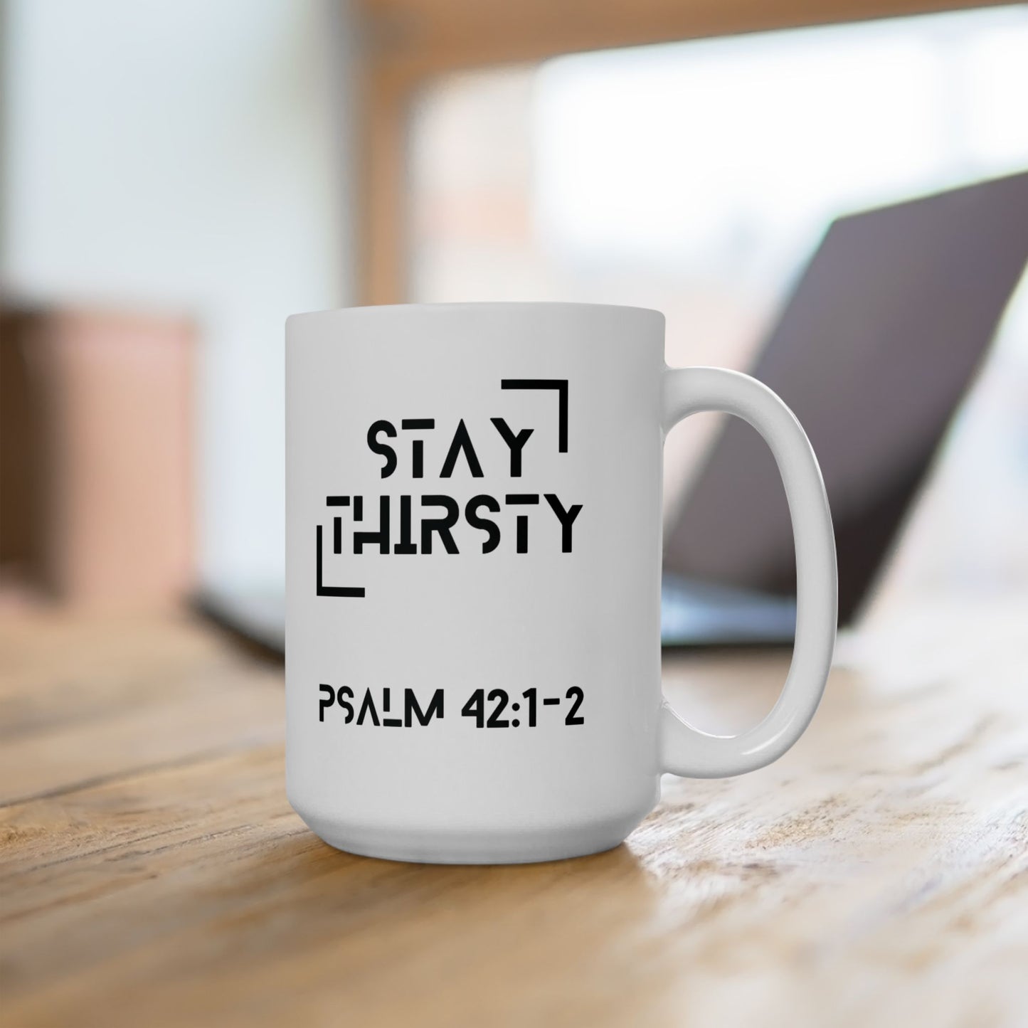 "Stay Thirsty" Ceramic Mug