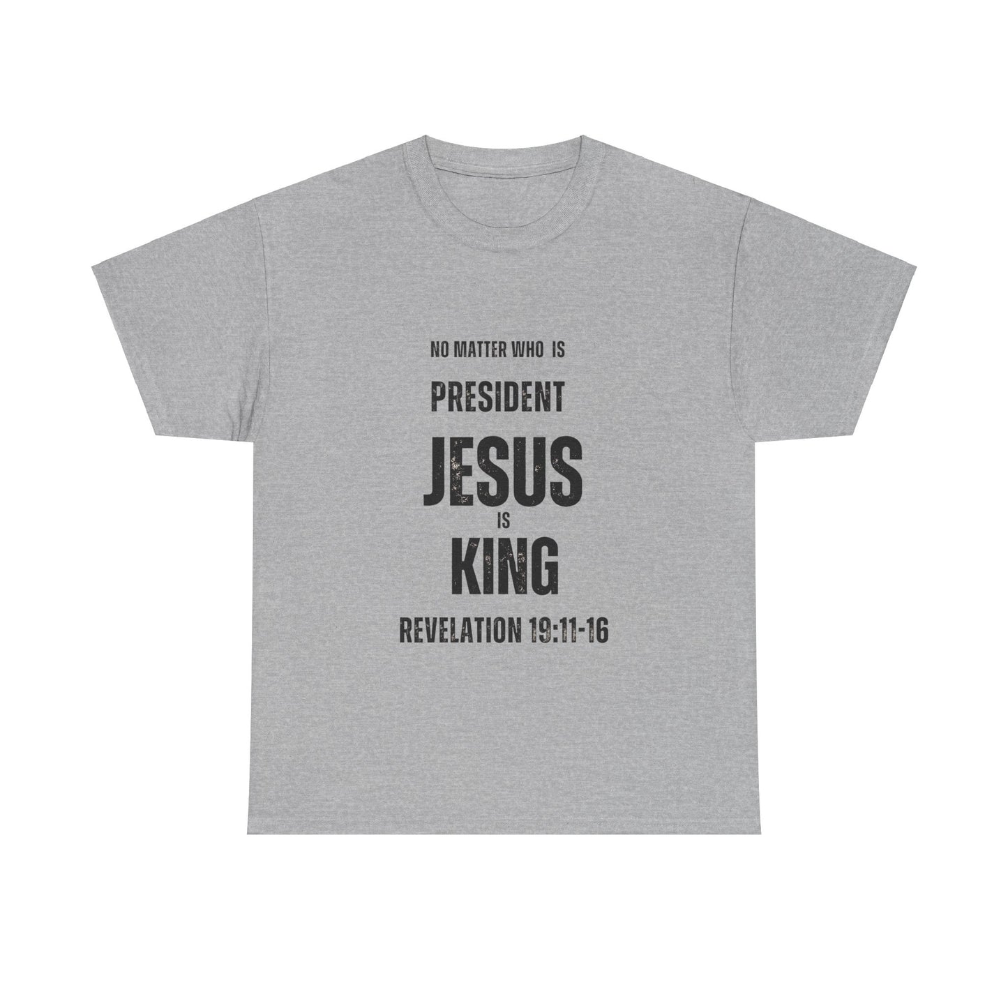 "Jesus is King" T-Shirt (Black)