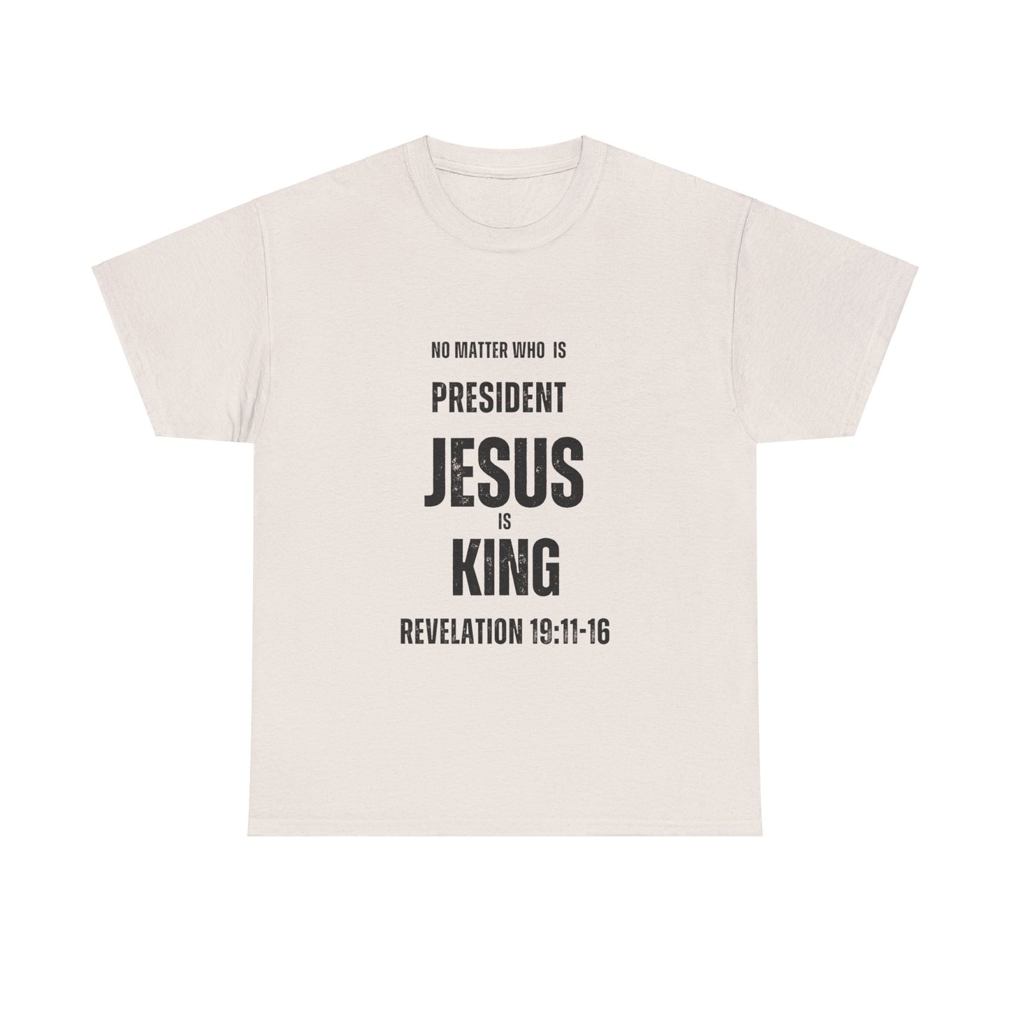 "Jesus is King" T-Shirt (Black)