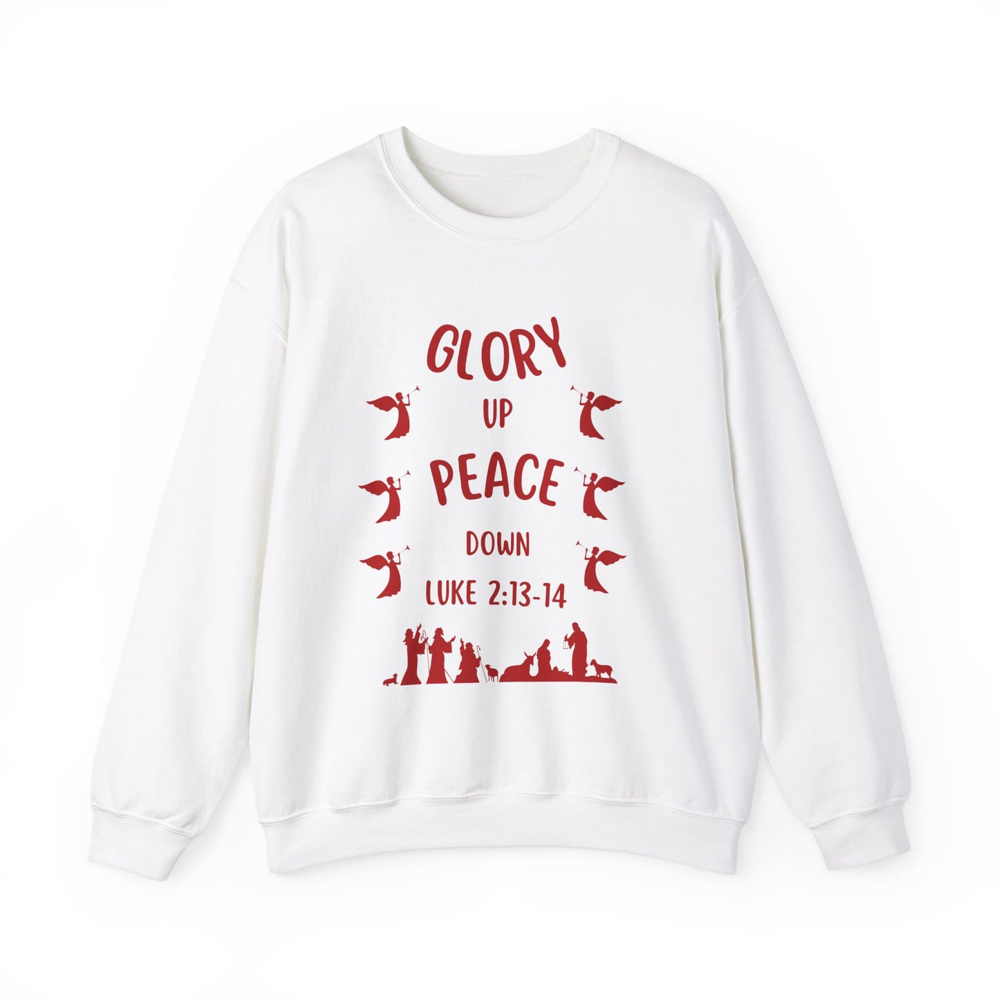 "Glory Up, Peace Down" Sweatshirt