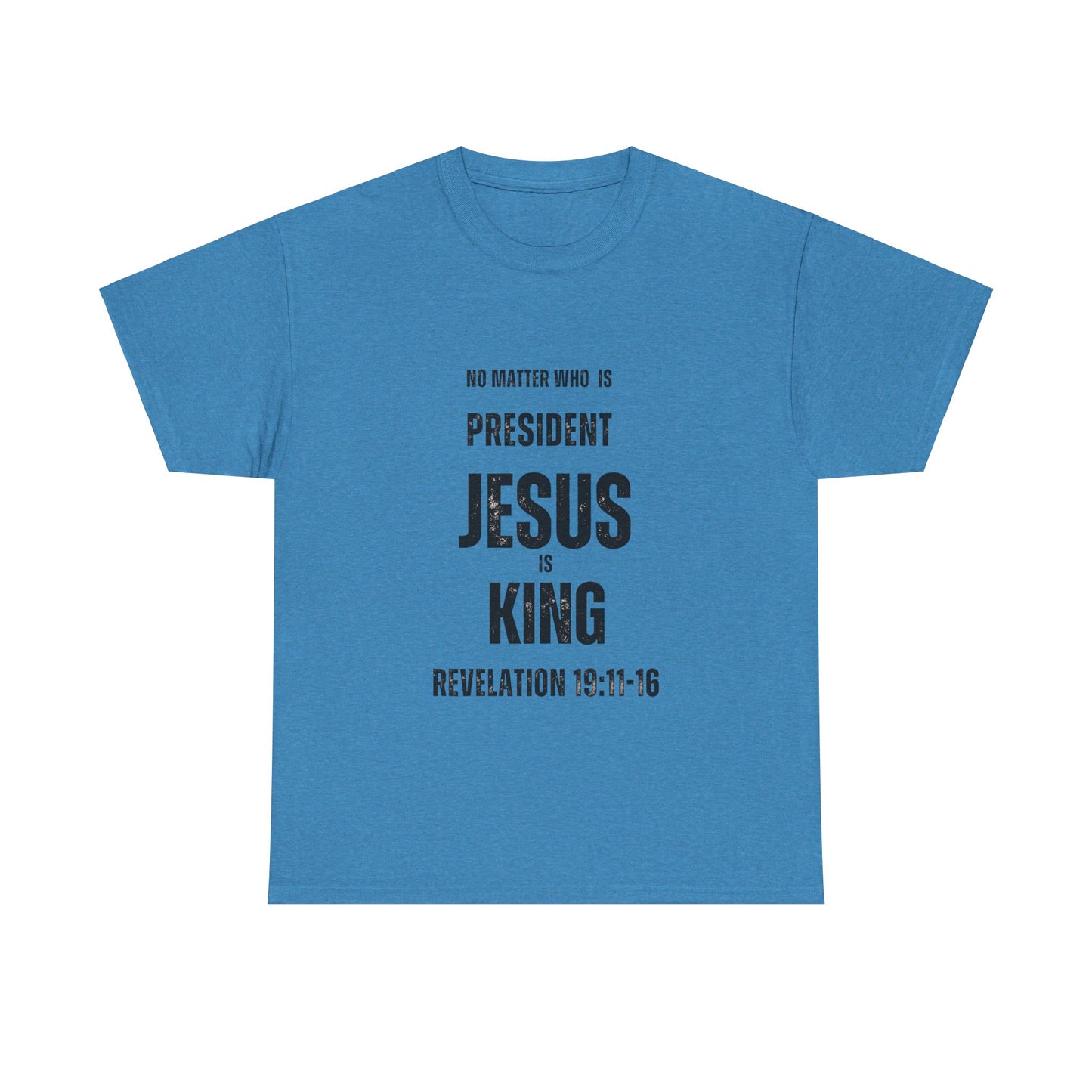 "Jesus is King" T-Shirt (Black)