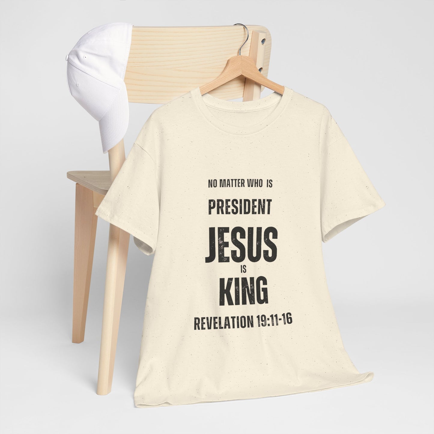 "Jesus is King" T-Shirt (Black)