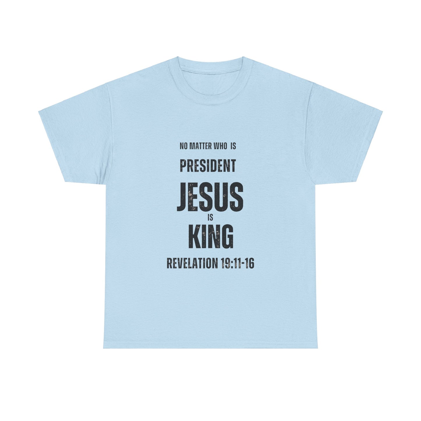 "Jesus is King" T-Shirt (Black)