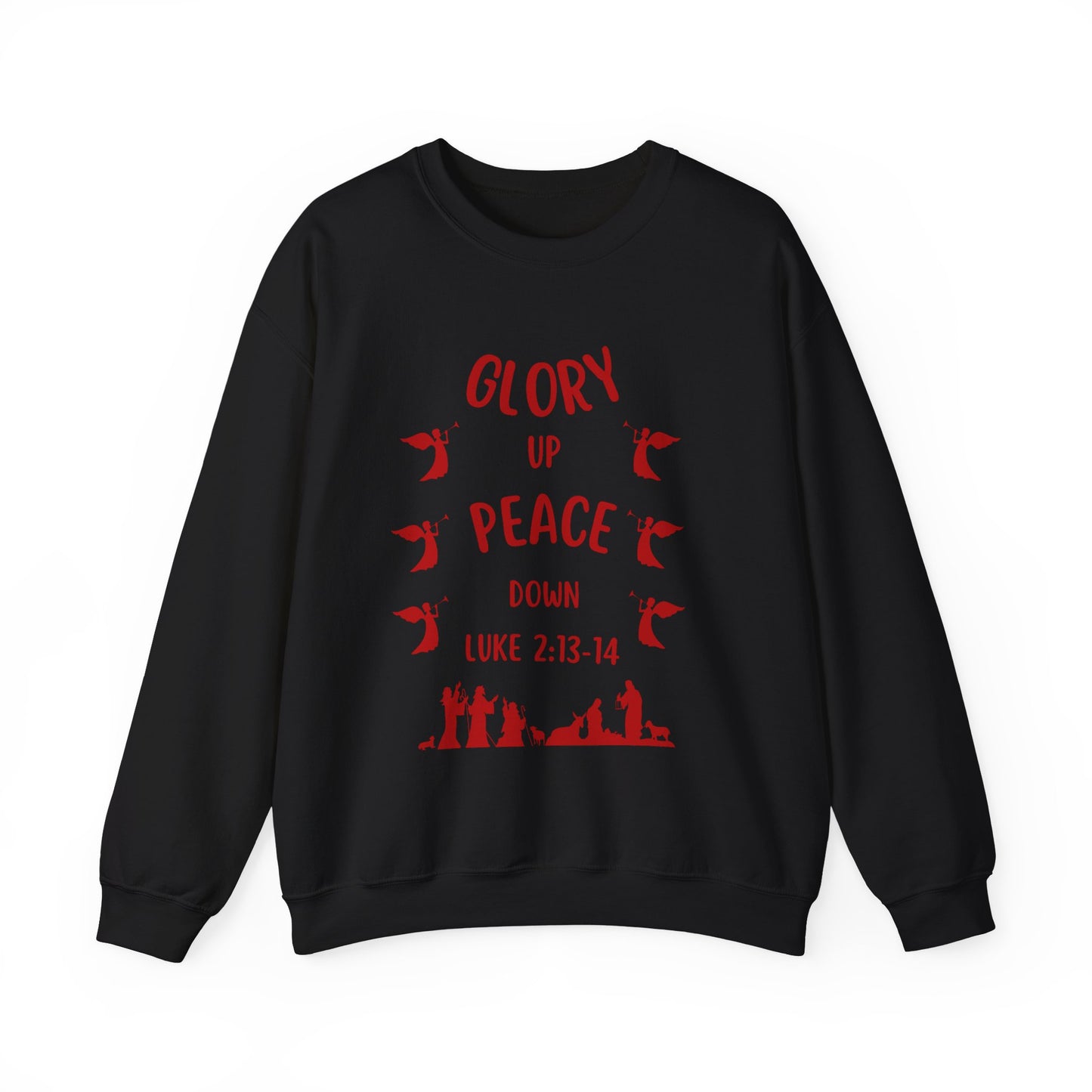 "Glory Up, Peace Down" Sweatshirt