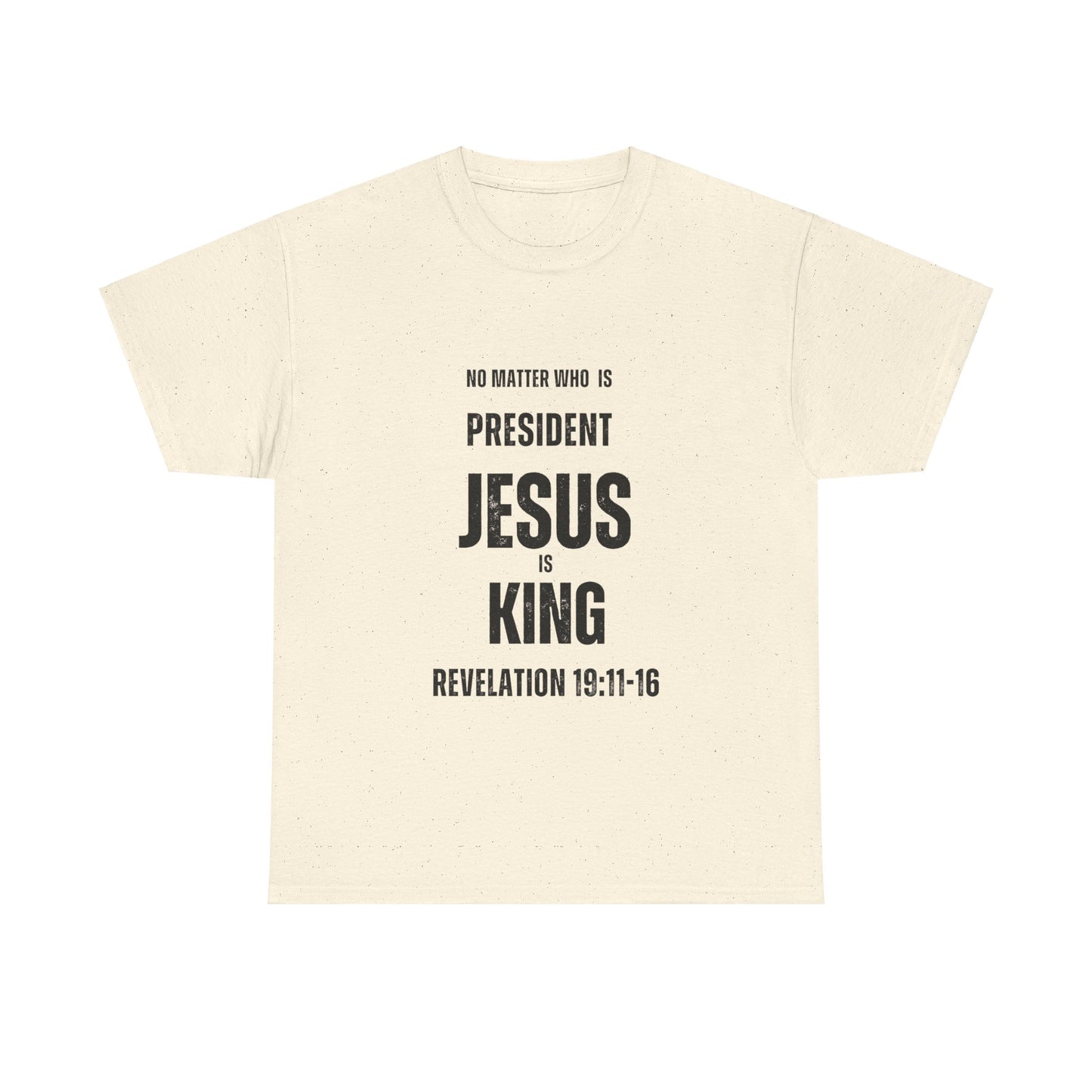 "Jesus is King" T-Shirt (Black)