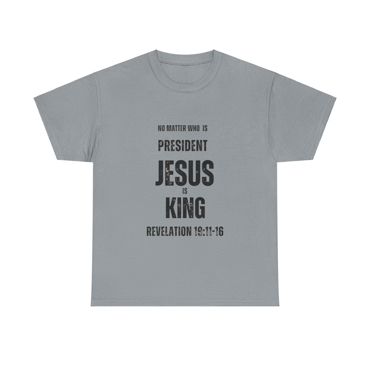 "Jesus is King" T-Shirt (Black)