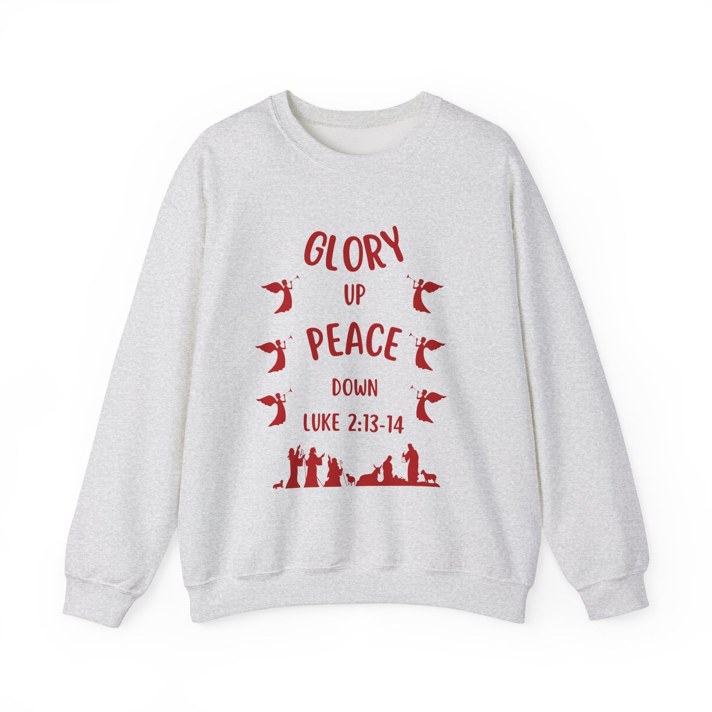 "Glory Up, Peace Down" Sweatshirt