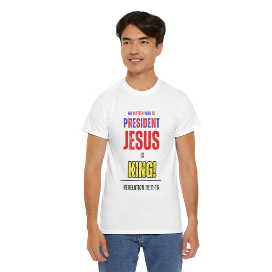 "Jesus is King" T-Shirt (Multi-Colored)