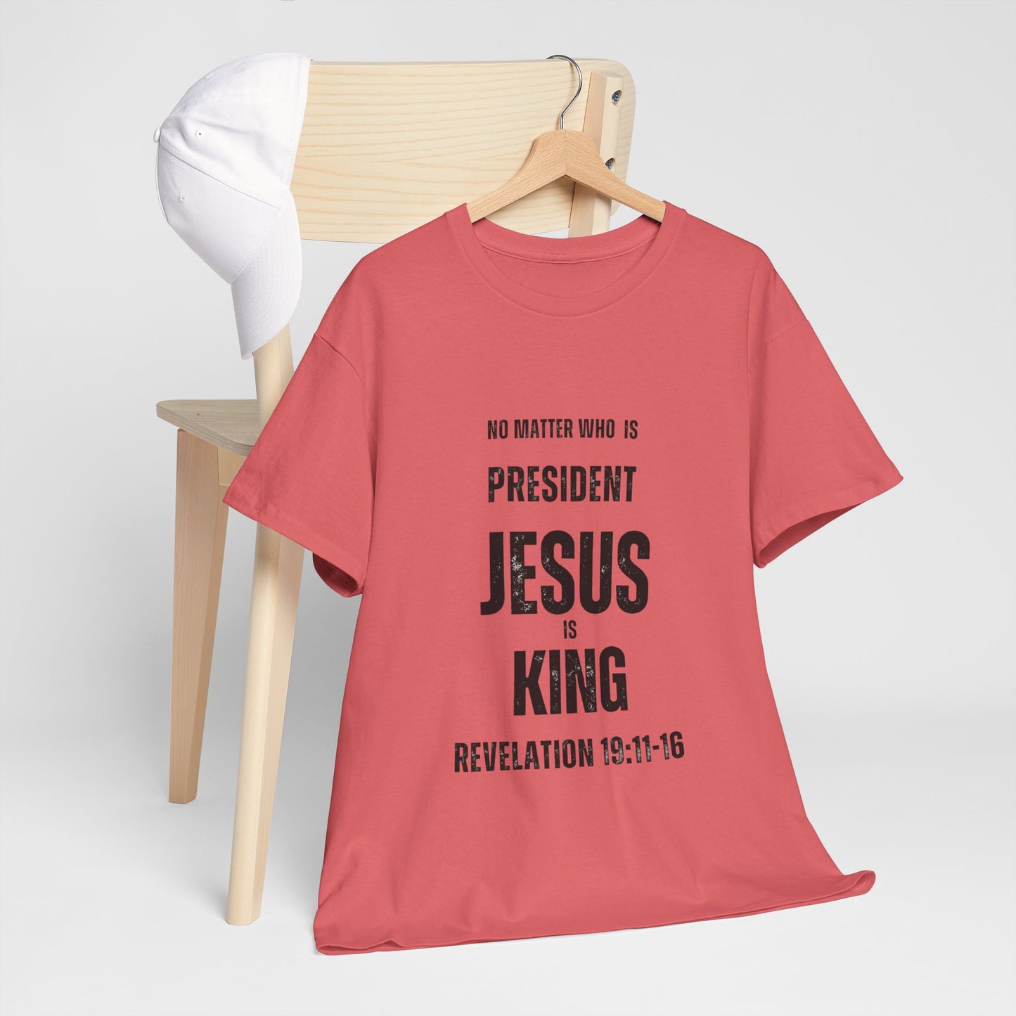 "Jesus is King" T-Shirt (Black)