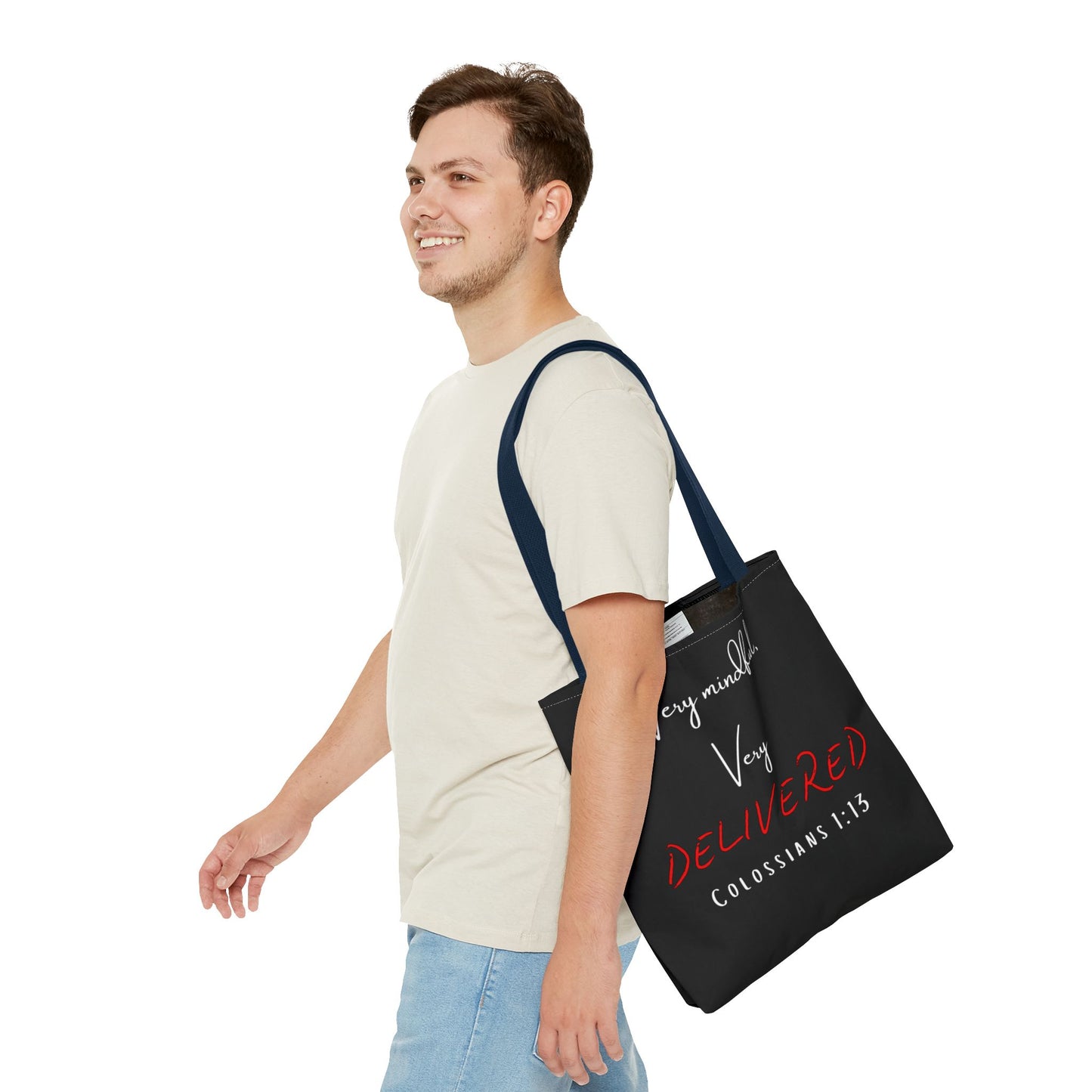 "Very Mindful, Very Delivered" Tote Bag