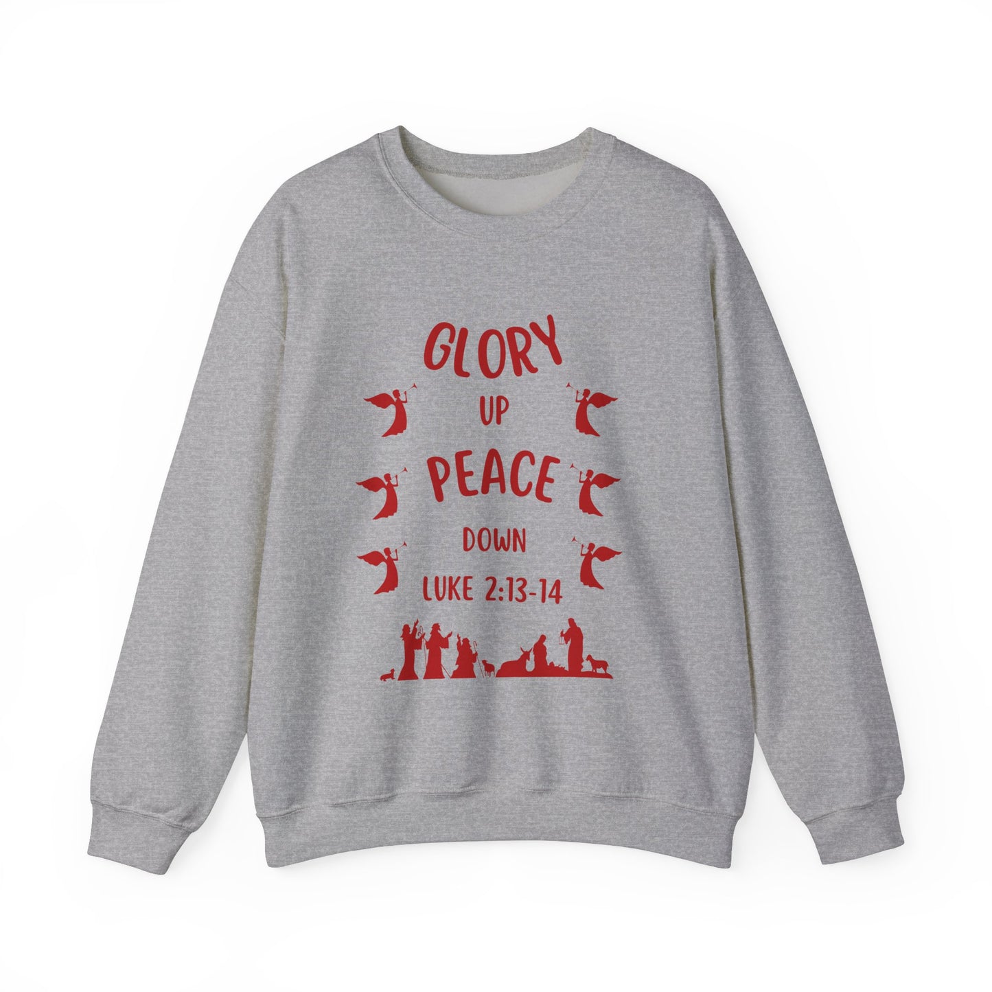 "Glory Up, Peace Down" Sweatshirt