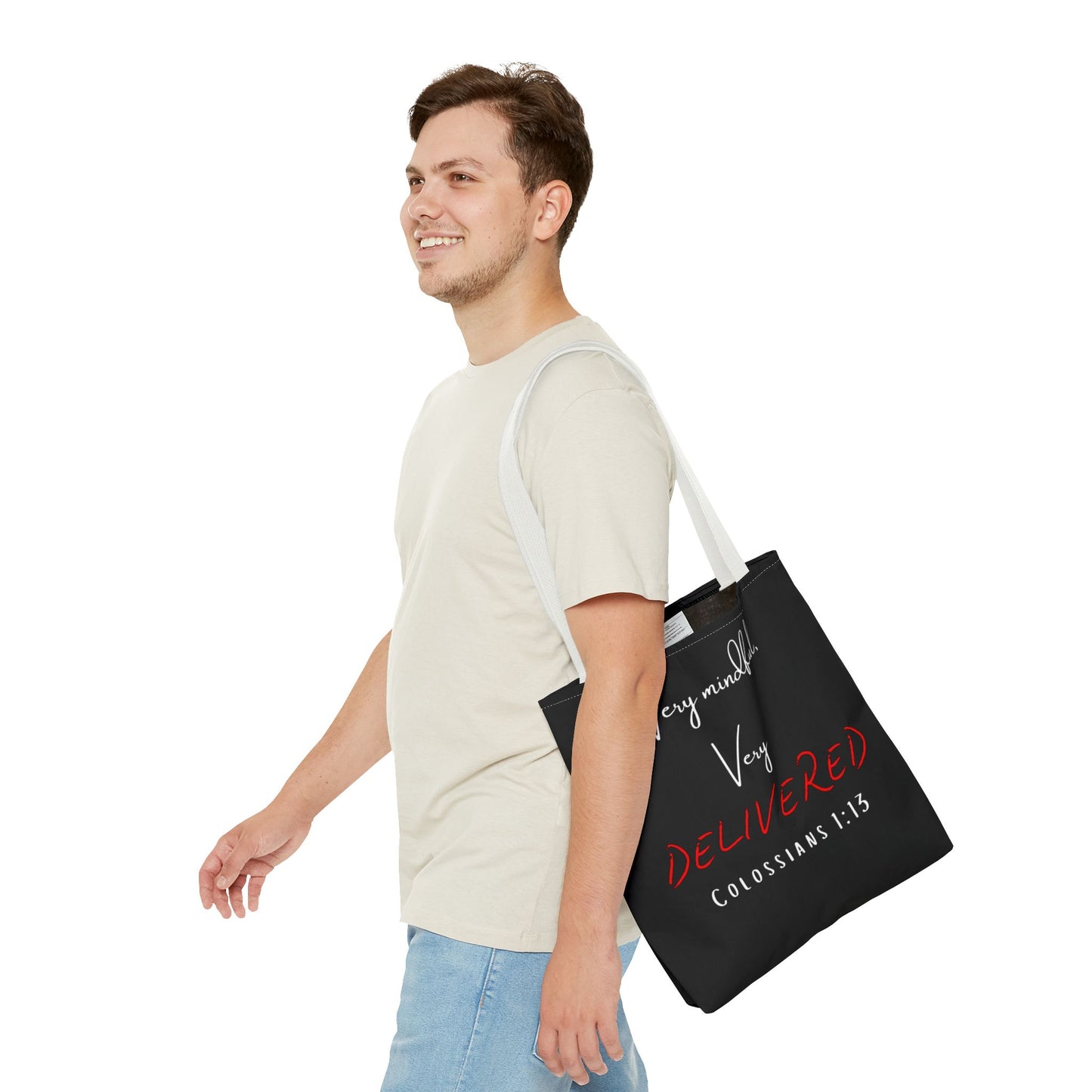 "Very Mindful, Very Delivered" Tote Bag